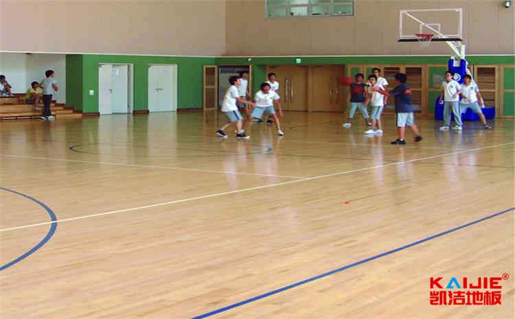 广东专业篮球场地板结构