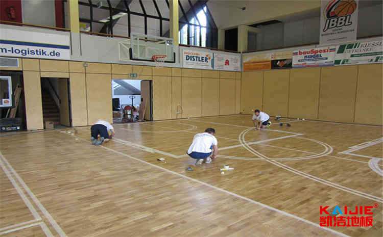 柞木NBA篮球场木地板厂家报价表
