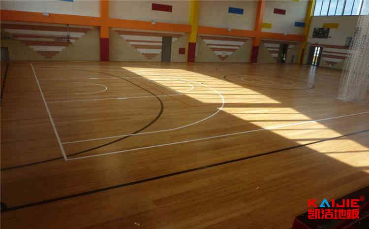 篮球场木地板安装检测效果是什么？